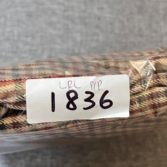 Lauren Ralph Lauren Worsted Wool Zip Check Shacket Shirt - Women's Size PP - Tan - Picture 9 of 9